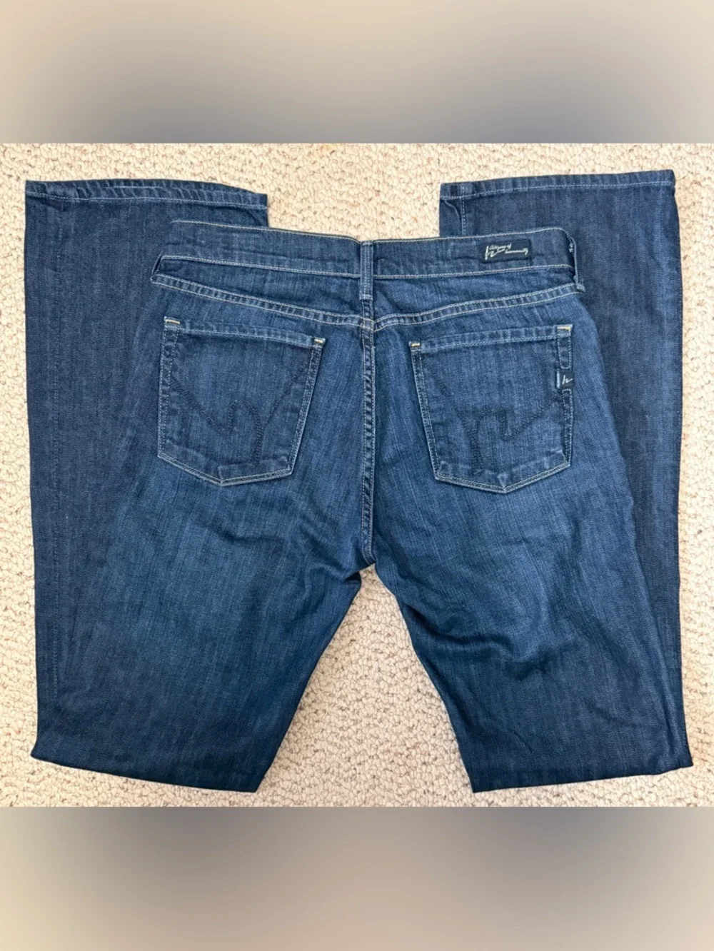 Citizens of Humanity Flare Jeans Size 30 Dark Wash Bootcut Made‎ in USA